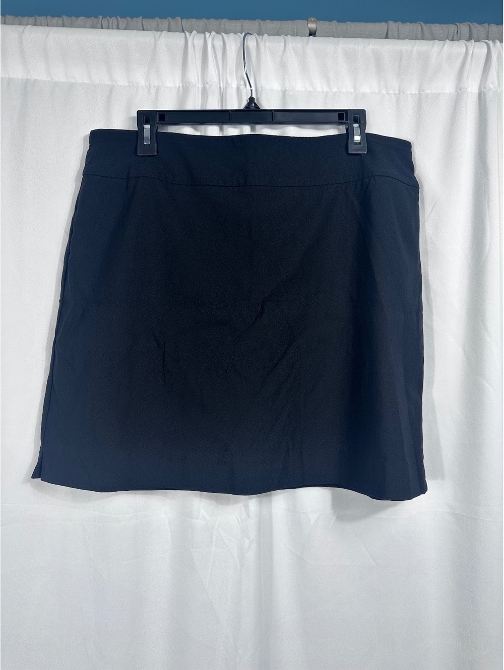 Charter Club Black Skort Size 14 with Inner Shorts
